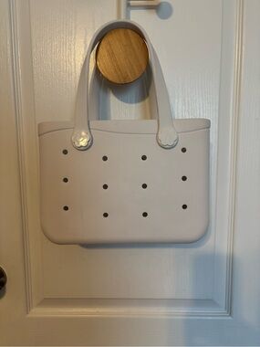 Mini BOGG-Like White Bag